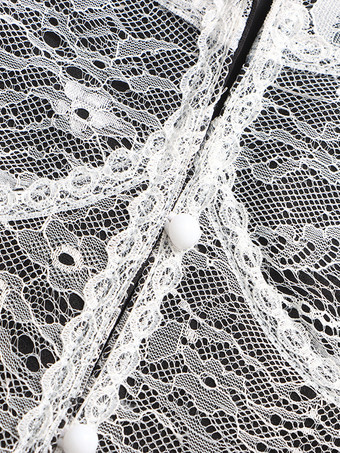 セクシーなコルセットレースブレザー（女性用） - ブラックとホワイトのコントラストビスチェスリムスーツジャケット - 2026年春の夜のパーティーに最適