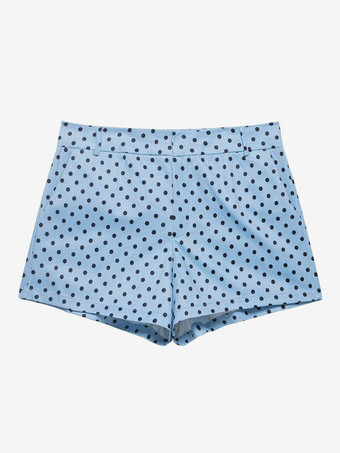 水玉模様のレディースツーピースセット - カジュアルなクロップドジャケットとショートパンツ - 2026年春のストリートウェア