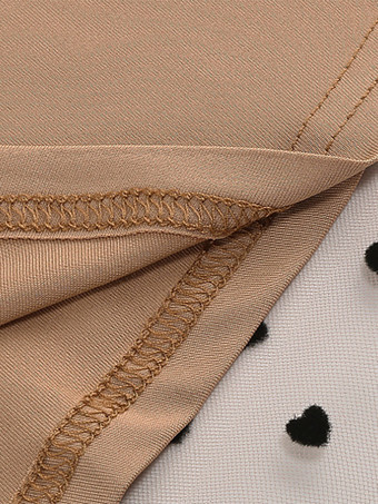 エレガントなハートチュールスカート（女性用） - ふわふわメッシュのハイウエストAラインロングスカート - 春夏パーティウェア 2026