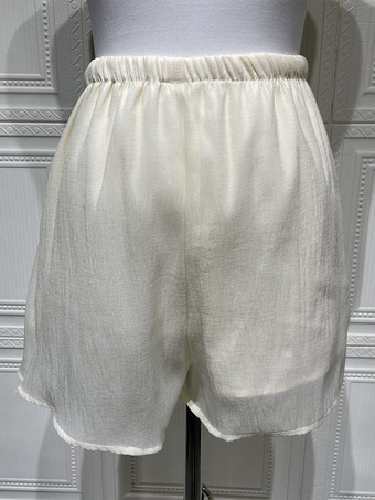 フリルレイヤードミニドレス（レディース） - ボヘミアン風ランタンスリーブフラワーVネックスケータードレス（ショートパンツ付き） - 2026年春のパーティー