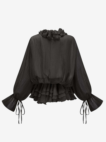 フリルレイヤードミニドレス（レディース） - ボヘミアン風ランタンスリーブフラワーVネックスケータードレス（ショートパンツ付き） - 2026年春のパーティー