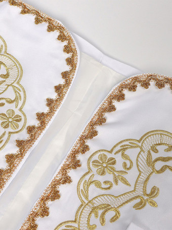 ブラック メンズ コート ヴィンテージ スチームパンク ヴィクトリアン 刺繍 長袖 レトロ コート