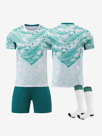 Maillot extérieur personnalisé de l'équipe nationale du Portugal 2026 ensemble 3 pièces pour adultes et enfants