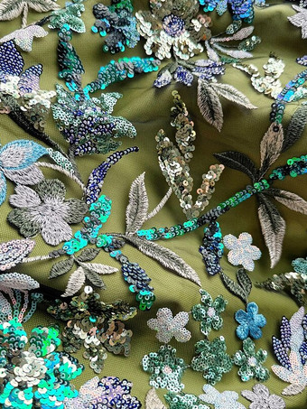 花嫁の母のためのパーティードレス、デザインネックライン、ノースリーブ、Aライン、スパンコール、フロア丈、結婚式ゲストドレス