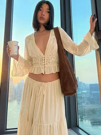 casual white long dresses for women Linen Plus Size Summer Maxi 1640 XL / White Colour:Navy spring26sale Relaxed Fit Pool Cover Our size is Asian
