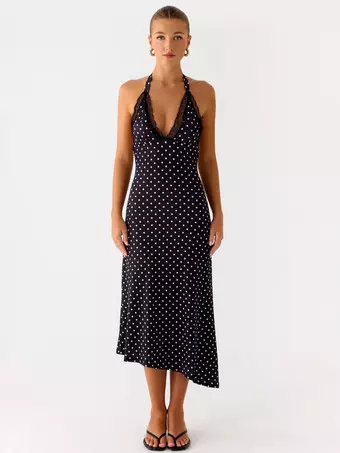 slim fit dress slacks Mid Summer Embroidered Dress