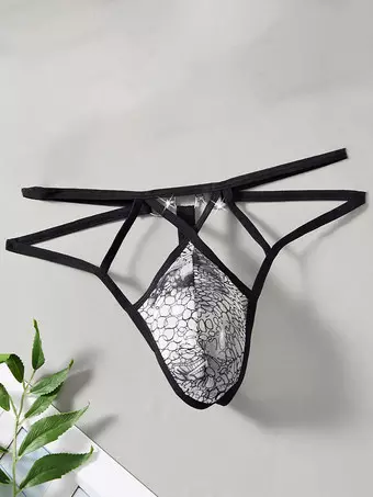 sexy ninja lingerie Men Lingerie XXX: The Real Deal Behind Pseudo-Girl Cross-Dressing Boxer  Briefs main image 1