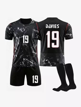 2026 No.19 Davies No.10 J. David Canada National Team Away Jersey