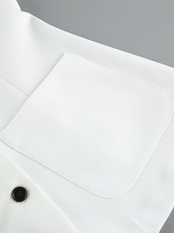 Ensemble deux pièces : boutons blancs col rond chic jupe sans manches.