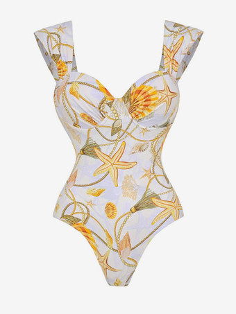 水着 レディース 服 水着セット 黄色 セクシー ドレープ ノースリーブ