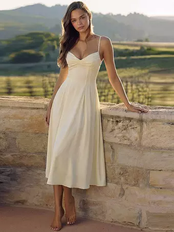 midi mesh dress Astrid Mesh Midi Dress - Johnny Was