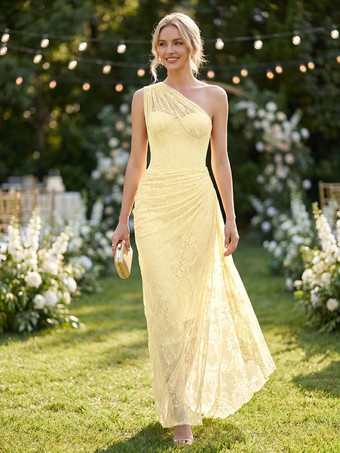 JonquilleRobe de demoiselle d'honneur robe de bal robe de soirée longue en dentelle robe d'invitée de mariage