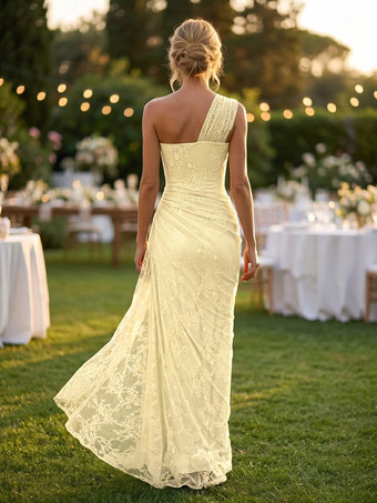 Robe de demoiselle d'honneur robe de bal robe de soirée longue en dentelle robe d'invitée de mariage