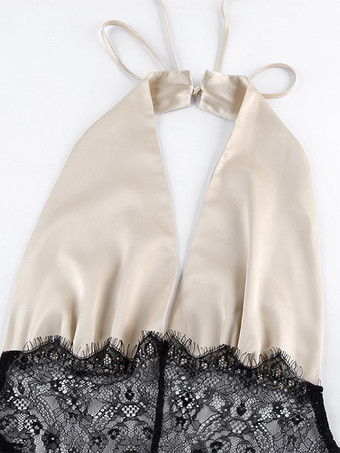 Robe de soirée maxi kaki dos nu à découpes robe sexy semi-formelle