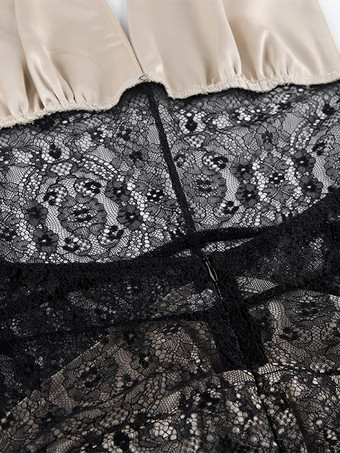 Robe de soirée maxi kaki dos nu à découpes robe sexy semi-formelle