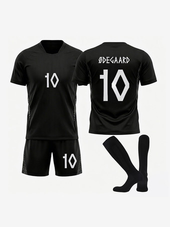 N°10Maillot extérieur de l'équipe nationale de Norvège 2026 n° 9 Erlend Haaland ensemble 3 pièces vêtements de sport pour tournoi