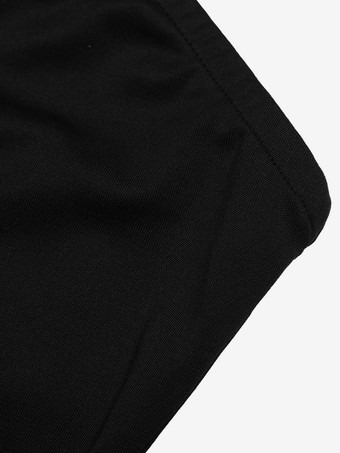 Robe longue dos nu à nœuds sans manches à épaules dénudées style romantique noir et blanc