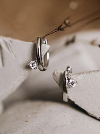 argent Boucles d'oreilles dorées pour adulte style western décontracté bijoux de tous les jours