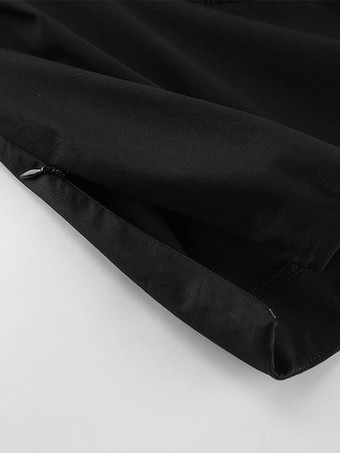 Jupes noires courtes asymétriques pour femmes
