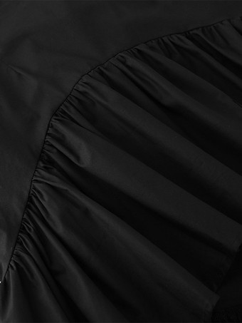 Jupes noires courtes asymétriques pour femmes