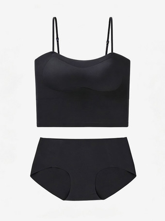 Ensembles de lingerie 2 pièces vert soutien-gorge et culotte