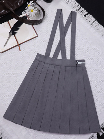 Uniforme scolaire japonais Lolita classique SK Jupes Lolita plissées noires