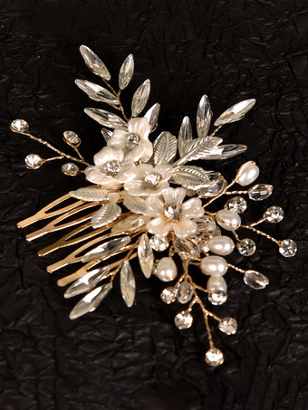 Accessoires de coiffure de mariée en métal