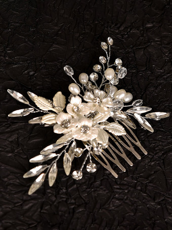 Accessoires de coiffure de mariée en métal