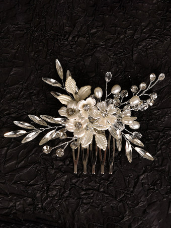 Accessoires de coiffure en métal pour la mariée
