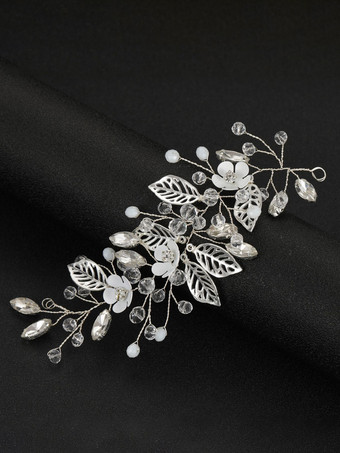 Accessoires de coiffure en métal pour la mariée