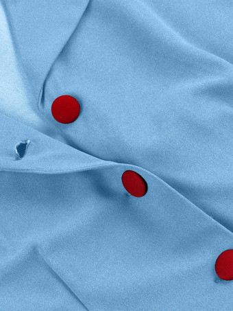 Robe trapèze vintage années 1950 pour femme sans manches à col idéale pour un tea party.