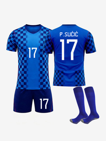 N°17Maillot extérieur de l'équipe nationale croate n°10 Modric 2026 n°14 Perišić