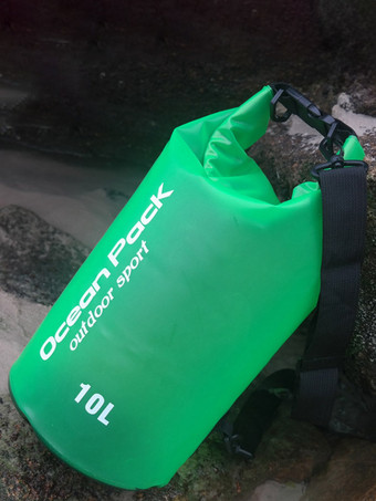 10L 半透明PVCロールトップ防水ドライバッグ オーシャンパック