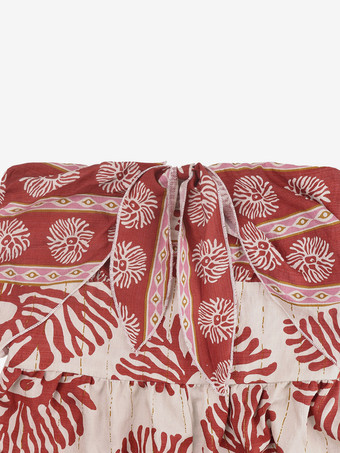 Combinaison bohème bustier à imprimé floral et jambes larges pour femme tenue de plage idéale pour les vacances