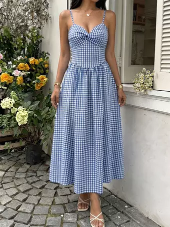 white and blue flowy dress Azazie 2026 Corset Lace Up A-Line Prom Dress Blue and White Floral Gown
