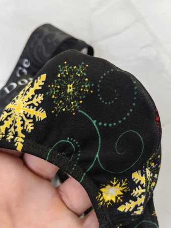 Sous-vêtements pour hommes culotte sexy string transparent à imprimé floral vert foncé