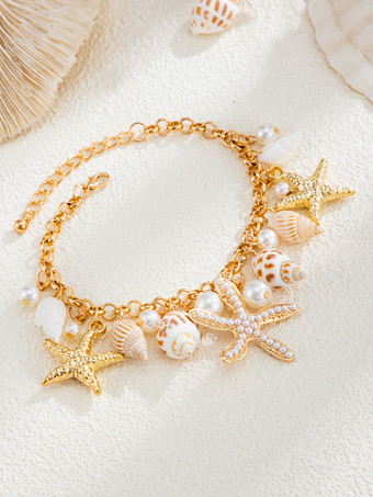 Bracelet de cheville en métal bijou classique et décontracté pour femme et adulte.