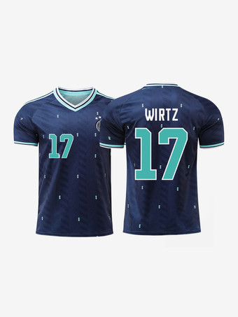 N°17MUSIALA 10 WIRTZ 17 Allemagne 2026 Maillot extérieur de l'équipe de football grandes tailles