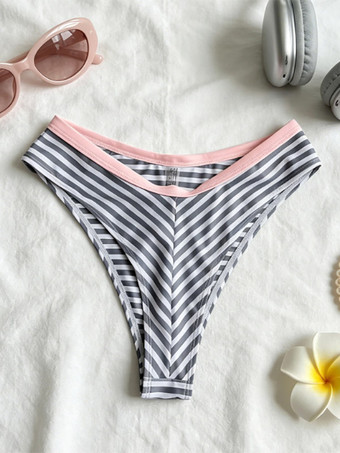 女性用ビキニ水着 ブルー 夏用ビーチ水着