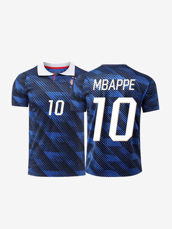 N°10Mbappé 10 Olise11 Dembélé 7 2026 Équipe de France de Football Maillot Haut Manches Courtes Chemise Grande Taille