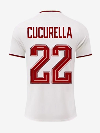 N°22Maillot de football extérieur Espagne 2026 Yamal 19 Rodri 16 Deux étoiles manches courtes grandes tailles