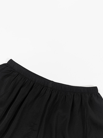 Ensembles de pyjamas en dentelle noire lingerie d'intérieur ensembles 2 pièces