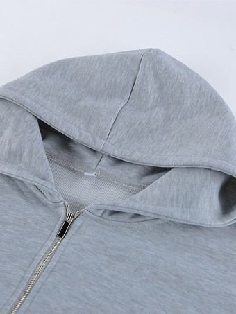 Ensemble de survêtement : haut court à capuche pantalon large vêtement d'intérieur doux pour femme
