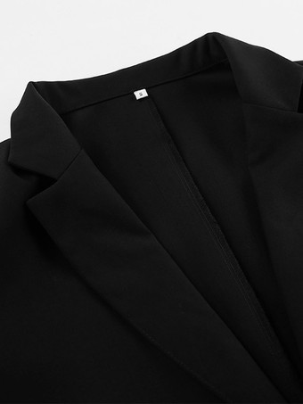 Veste de costume courte à col mandarin poche avant coupe ajustée.