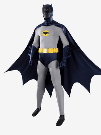 バットマン 1966 スーパーヒーロー映画 テレビドラマ コスプレ メンズ グレー アメリカン コミック シューズは含まれていません