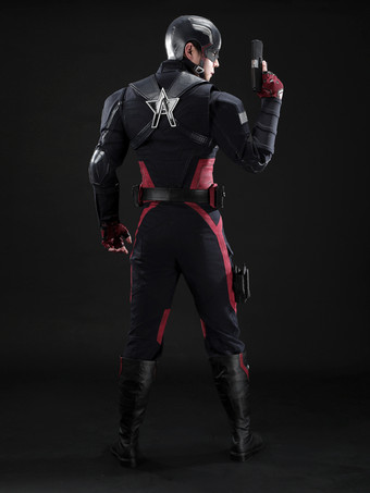 サンダーボルツUSエージェントスーパーヒーロー映画TVドラマコスプレメンズブラックポリエステルショルダーストラップ