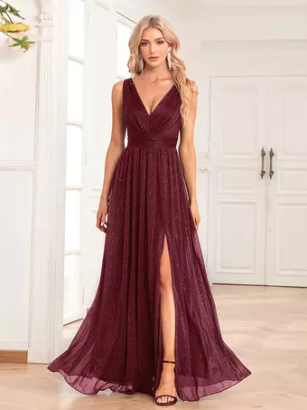 cheap long dresses red Red Sexy Side Slit Spaghetti Straps Cheap Long Prom Dresses,Formal Dre  DressesTailor this long dress can be easily managed. Buy the Best and Cheap