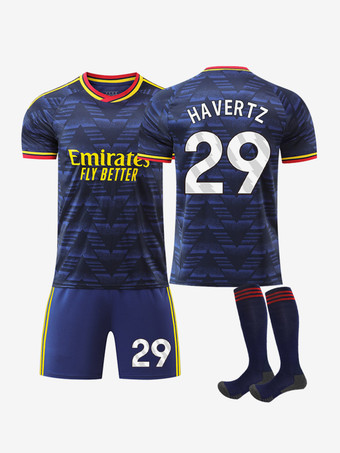 Nr. 2926/27 Nr. 29 Havertz Saka Nr. 14 Gyökeres FC Arsenal Auswärtstrikot Kurzarm Sportbekleidung für Erwachsene und Kinder