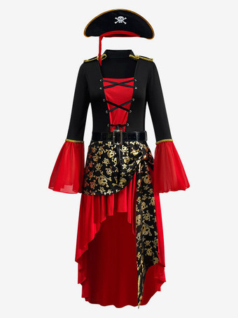 Piraten-Cosplay-Bühnenkostüm für Damen – Halloween-Kostüm