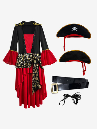 Piraten-Cosplay-Bühnenkostüm für Damen – Halloween-Kostüm